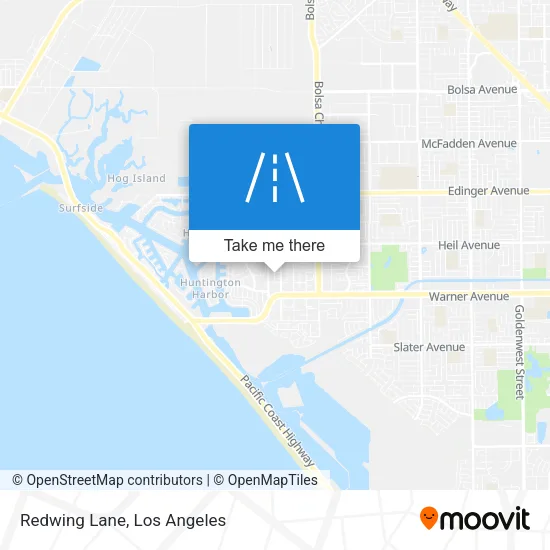 Redwing Lane map