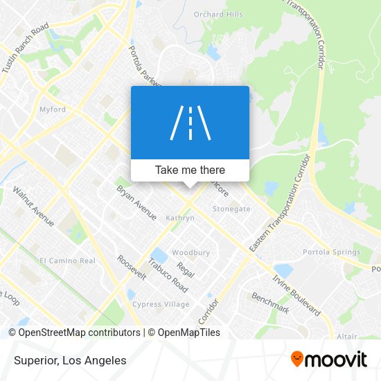 Mapa de Superior