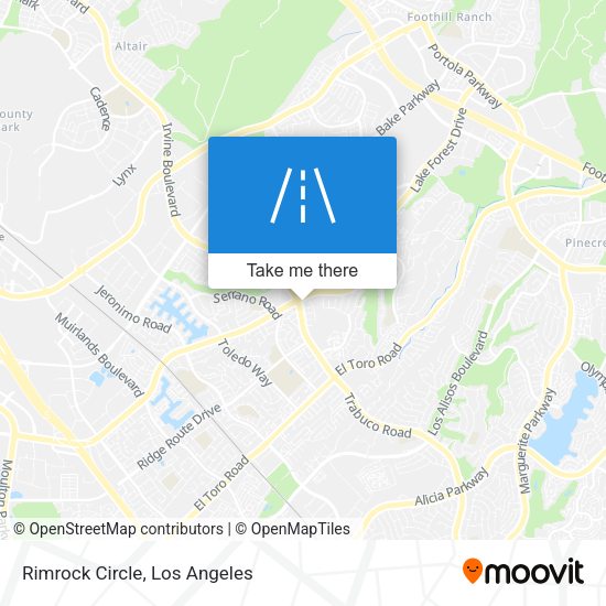 Mapa de Rimrock Circle