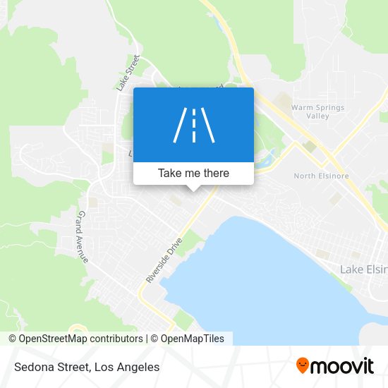 Mapa de Sedona Street