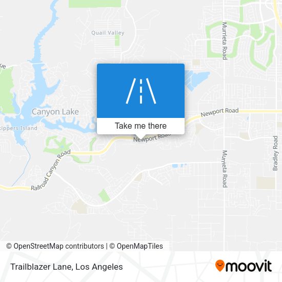 Trailblazer Lane map