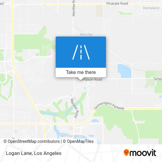 Mapa de Logan Lane