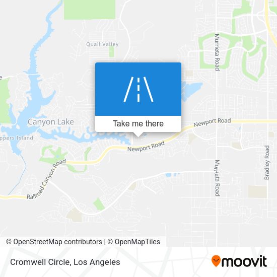 Mapa de Cromwell Circle