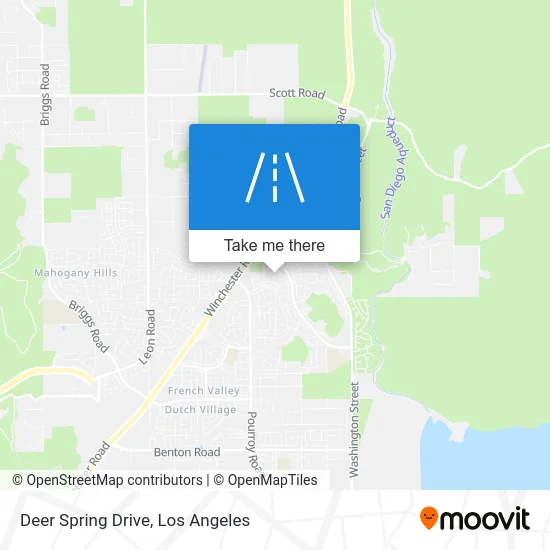 Deer Spring Drive map