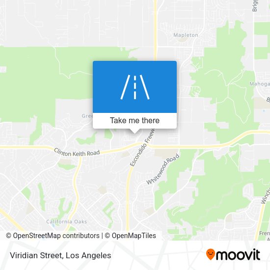 Viridian Street map