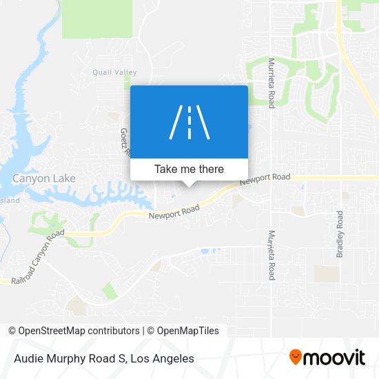 Audie Murphy Road S map
