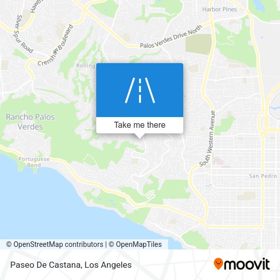 Paseo De Castana map