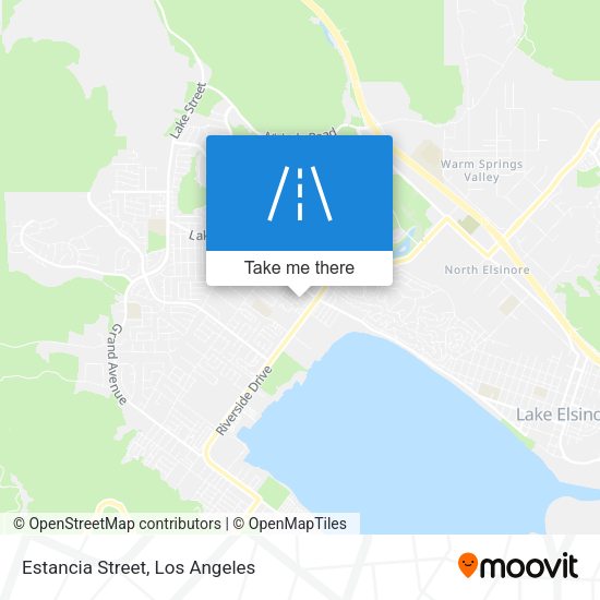 Estancia Street map