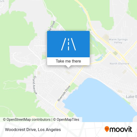 Woodcrest Drive map