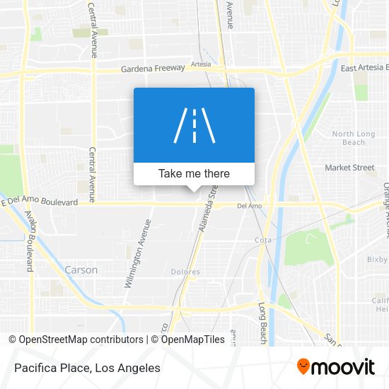 Mapa de Pacifica Place
