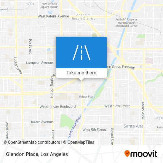 Mapa de Glendon Place