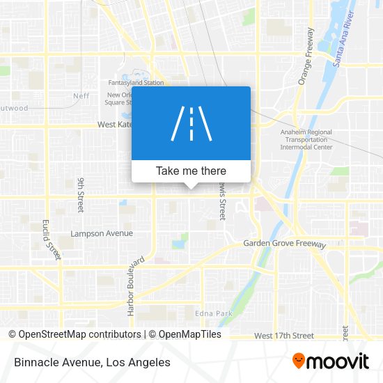 Mapa de Binnacle Avenue