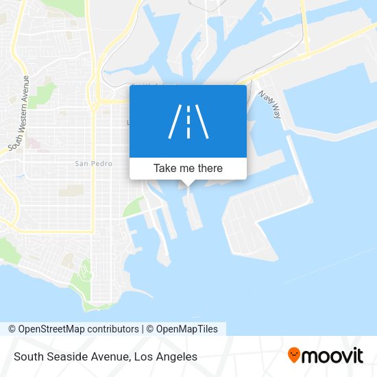 Mapa de South Seaside Avenue