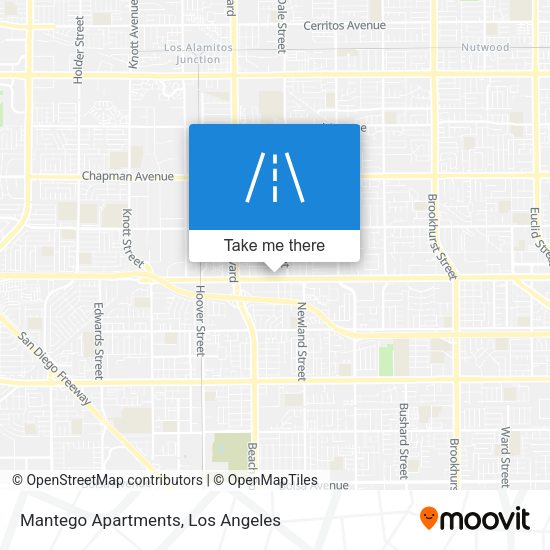 Mantego Apartments map