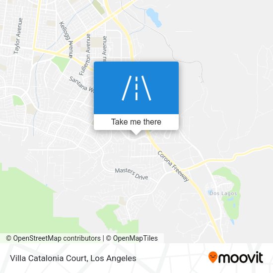 Villa Catalonia Court map