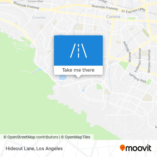 Mapa de Hideout Lane