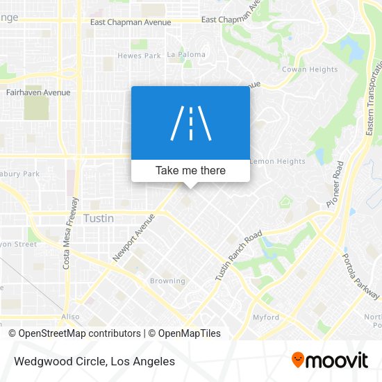 Mapa de Wedgwood Circle