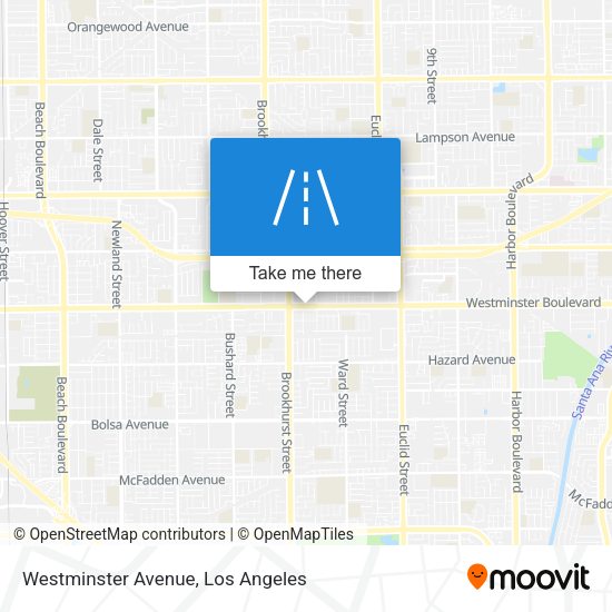 Mapa de Westminster Avenue