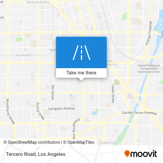 Mapa de Tercero Road
