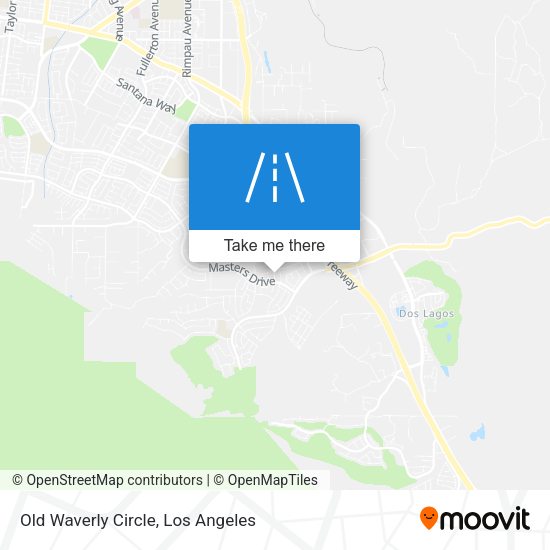 Old Waverly Circle map