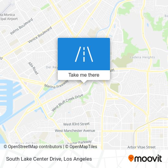South Lake Center Drive map