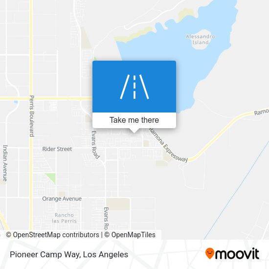 Mapa de Pioneer Camp Way