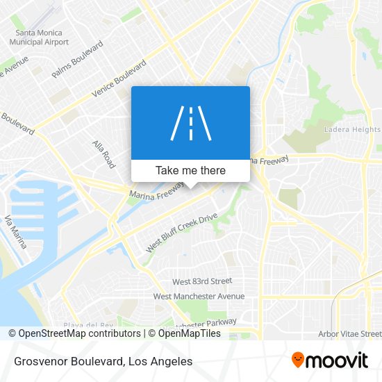 Grosvenor Boulevard map