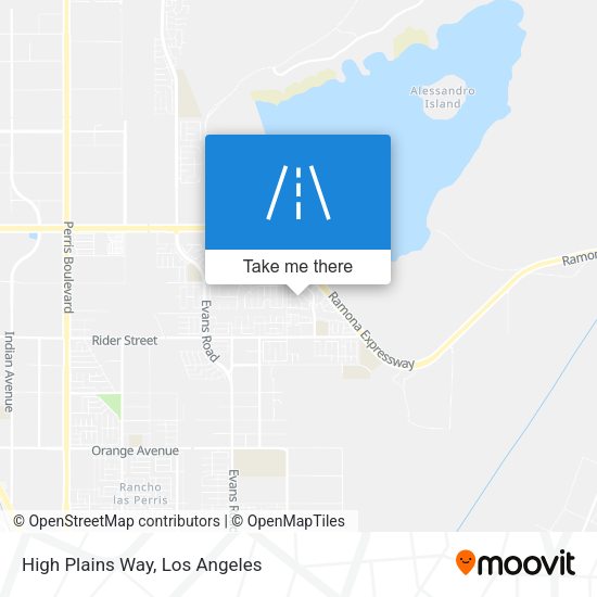 Mapa de High Plains Way