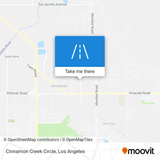 Cinnamon Creek Circle map
