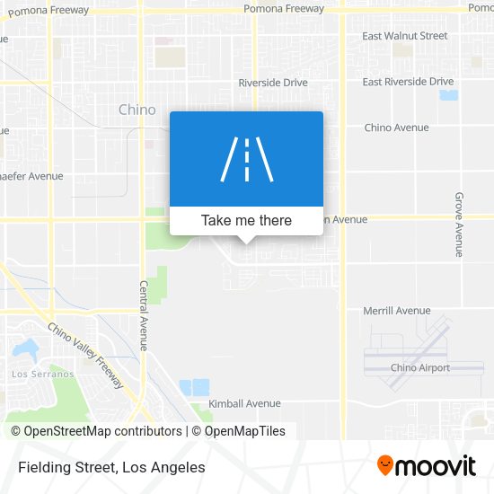 Mapa de Fielding Street