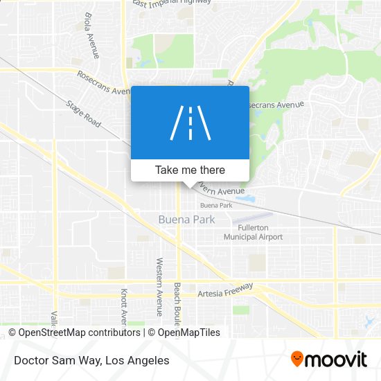 Doctor Sam Way map
