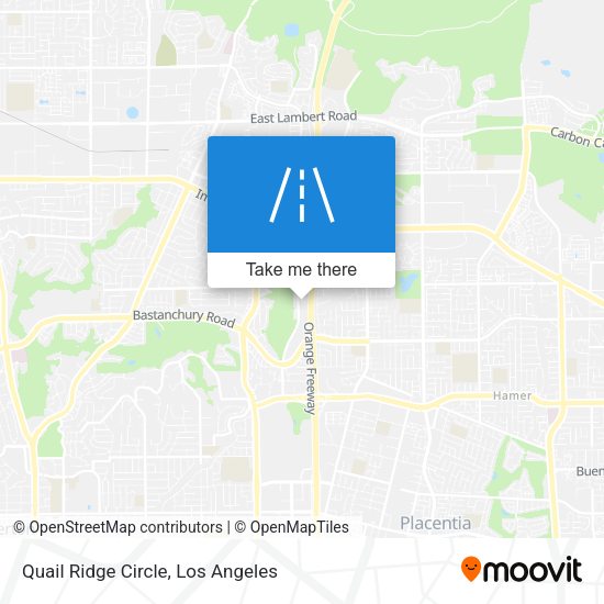 Mapa de Quail Ridge Circle