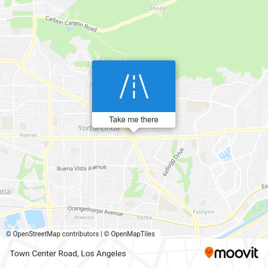 Town Center Road map