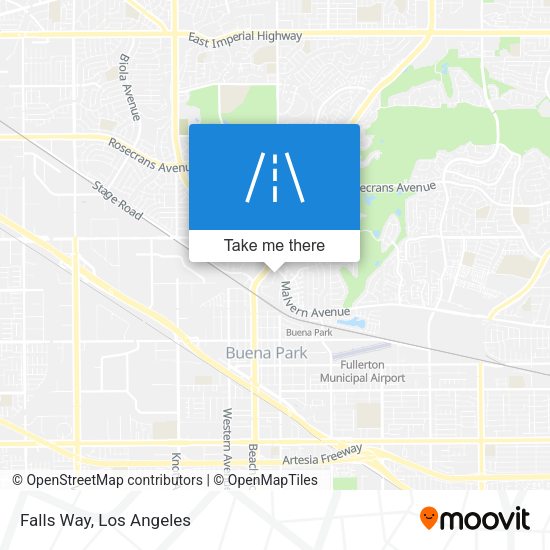 Mapa de Falls Way