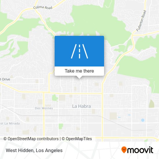 Mapa de West Hidden