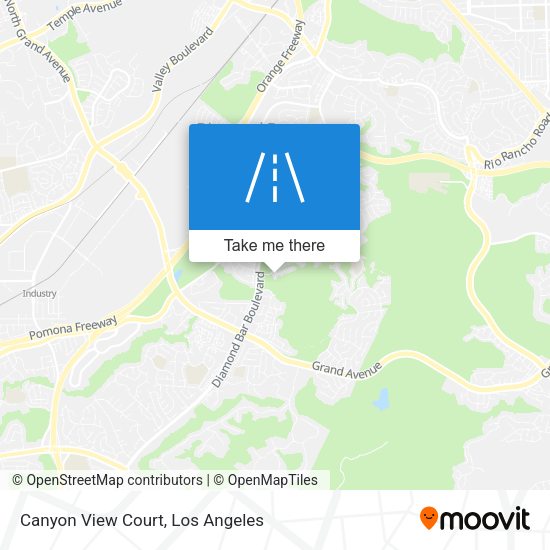 Canyon View Court map