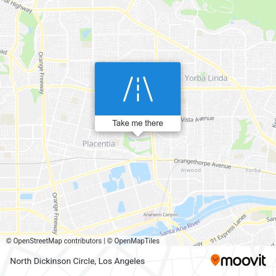 North Dickinson Circle map