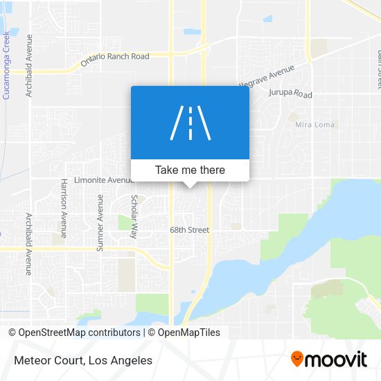 Mapa de Meteor Court