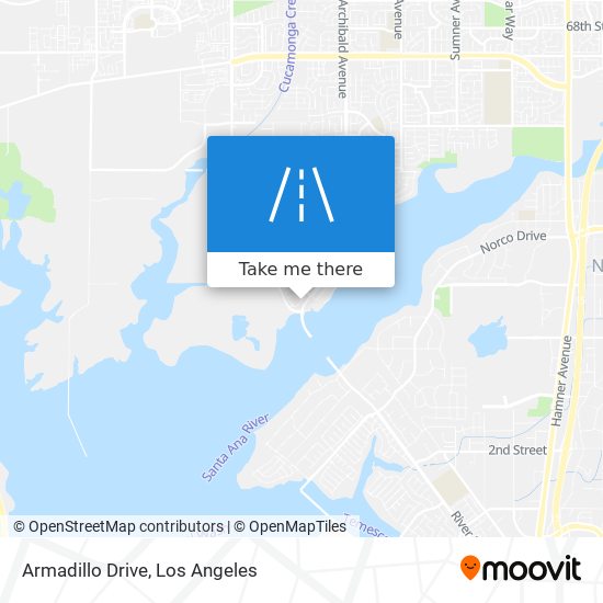 Armadillo Drive map