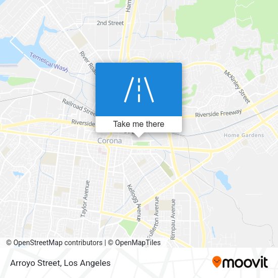 Mapa de Arroyo Street