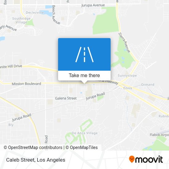 Mapa de Caleb Street
