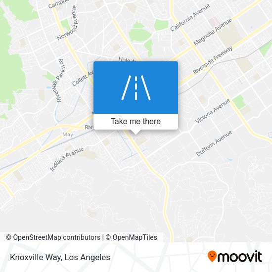 Mapa de Knoxville Way