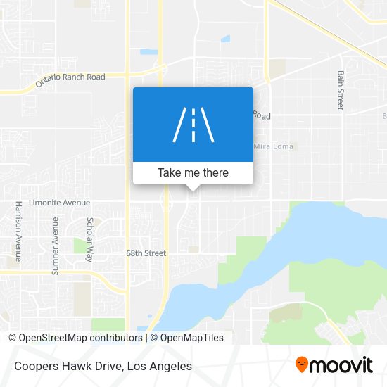 Mapa de Coopers Hawk Drive
