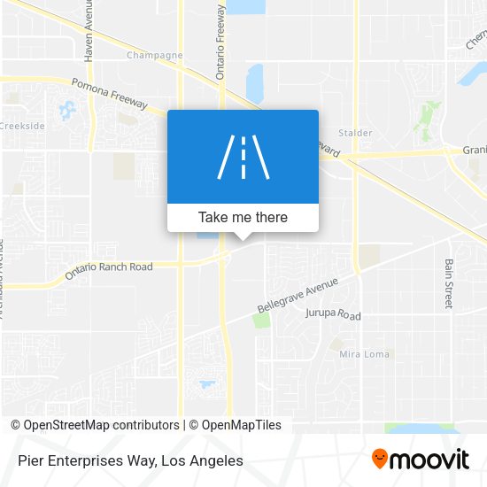 Pier Enterprises Way map