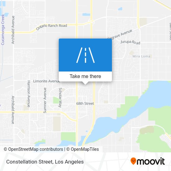 Constellation Street map