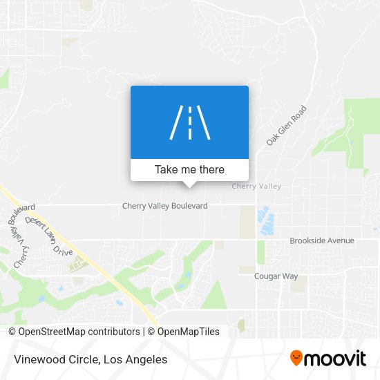Vinewood Circle map