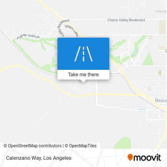 Mapa de Calenzano Way