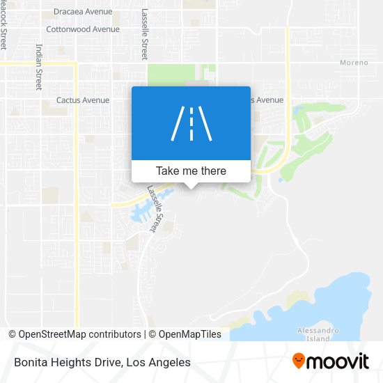 Mapa de Bonita Heights Drive