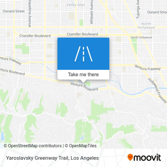 Mapa de Yaroslavsky Greenway Trail