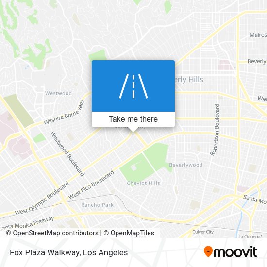 Fox Plaza Walkway map